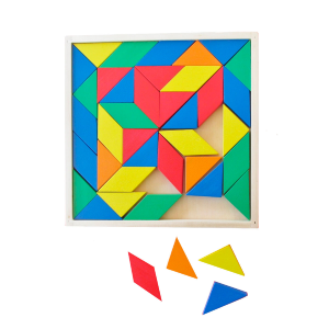 Base con mosaicos, matemáticas