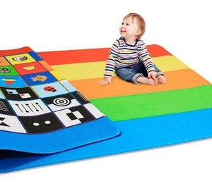 Alfombra premium ecológica sensorial, estimulación temprana