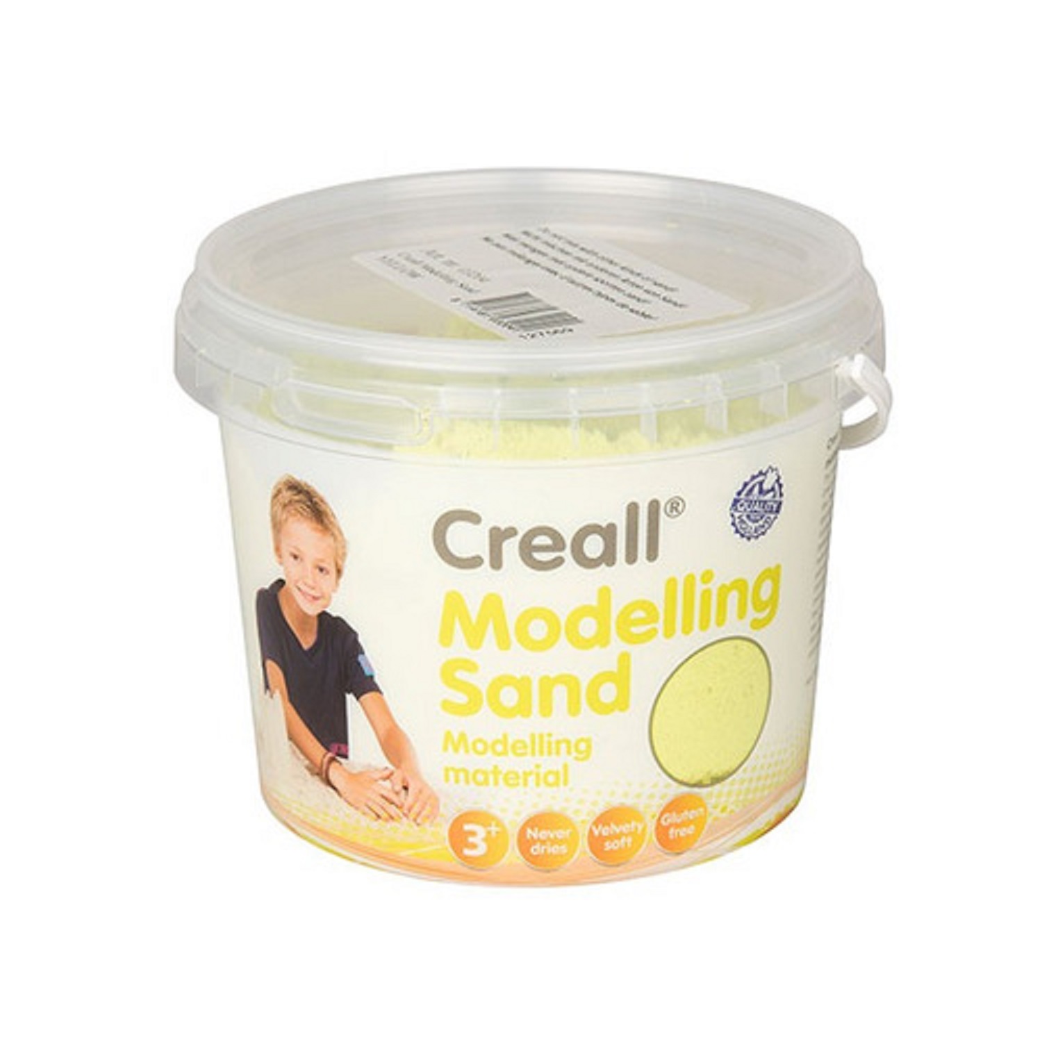 Arena mágica para modelar CREALL 750g COLORES