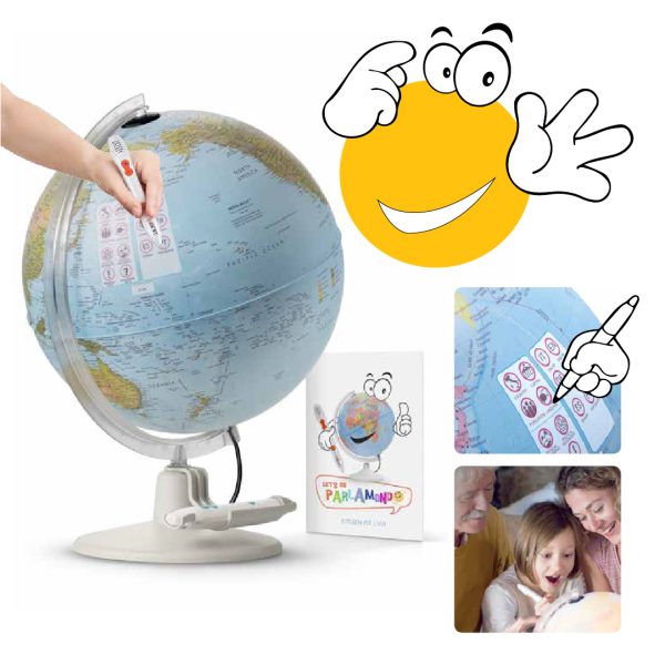 Globo Terráqueo Parlamondo 30 cm. - Imagen 2