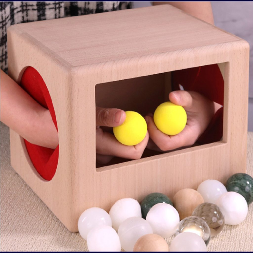 Caja Sensorial Tocar y Sentir - Seigard